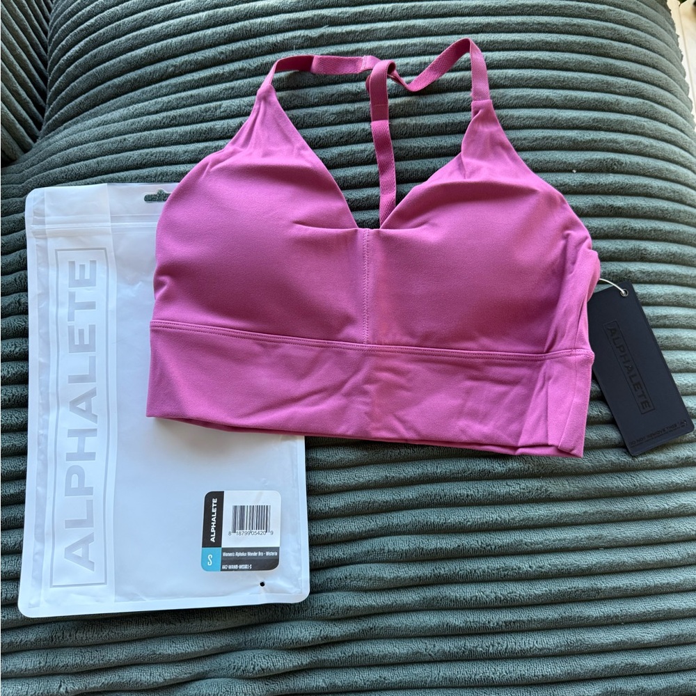 Alphalete Pink Sports Bra